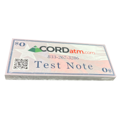 ATM Test Note, 100 pcs