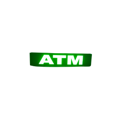 Mirroxy ATM Lighted Sign 