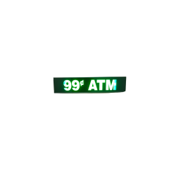 Mirroxy 99 cent ATM Lighted Sign 